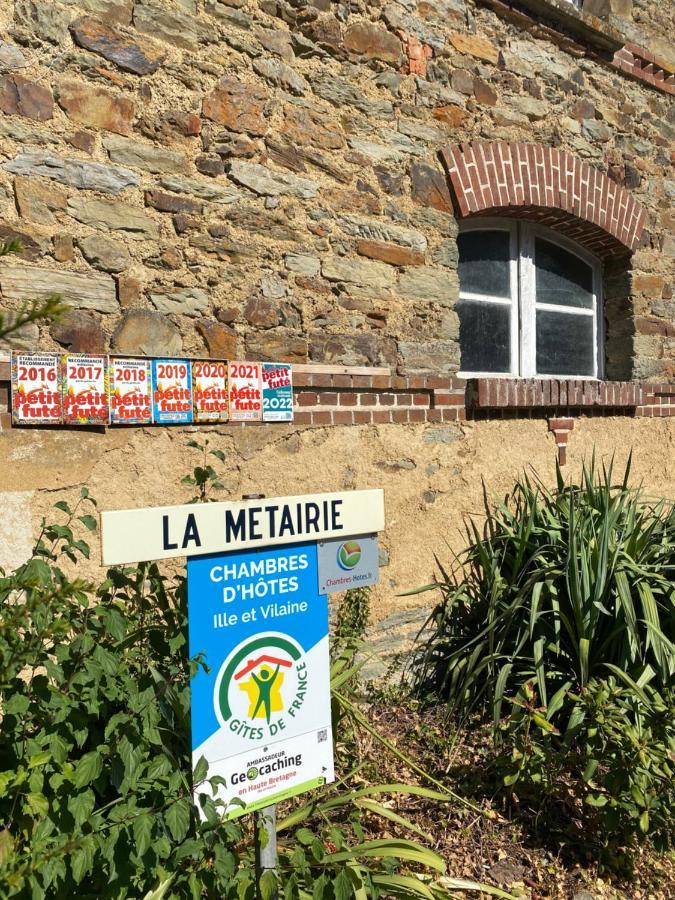 La Metairie Panzió Domloup Kültér fotó